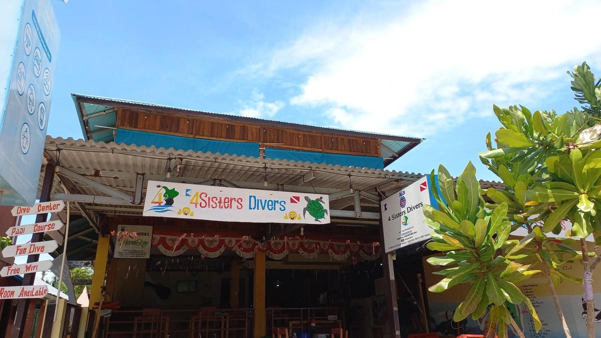 4 Sisters Divers Bunaken Eksteriør billede
